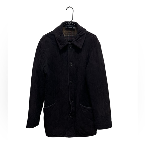 Barbour Jacket Womens XL Navy Blue Cavalry Soft Quilted Hunting Country Women - Picture 1 of 11